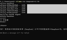 基于Ollama本地部署deepseek-r1:8b